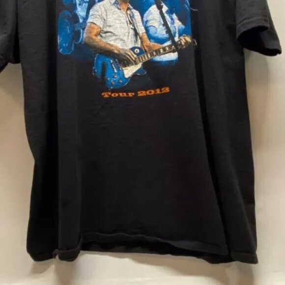 Rodney Atkins Concert T-Shirt Men's Hanes 2XL Black Graphic Logo Tour 2012 GUC - Picture 3 of 11